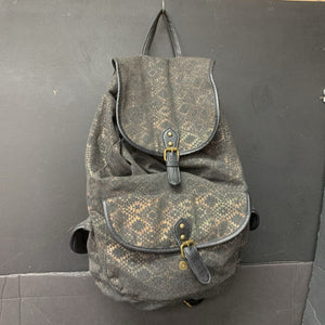 Patterned Backpack Bag
