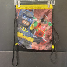Load image into Gallery viewer, Lego Batman &amp; Robin Drawstring Bag
