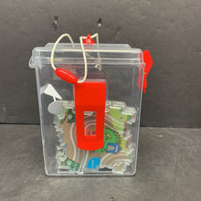 Load image into Gallery viewer, Wind Up Car Raceway Track Puzzle w/Signs
