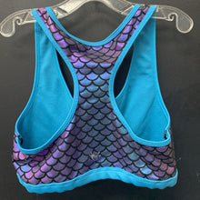 Load image into Gallery viewer, Girls Mermaid Sports Bra
