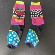 Load image into Gallery viewer, Girls Cat Socks (Laurel Burch)
