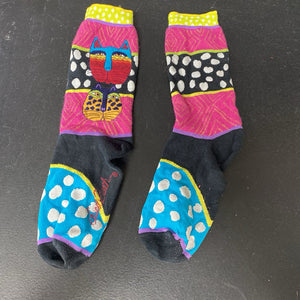 Girls Cat Socks (Laurel Burch)