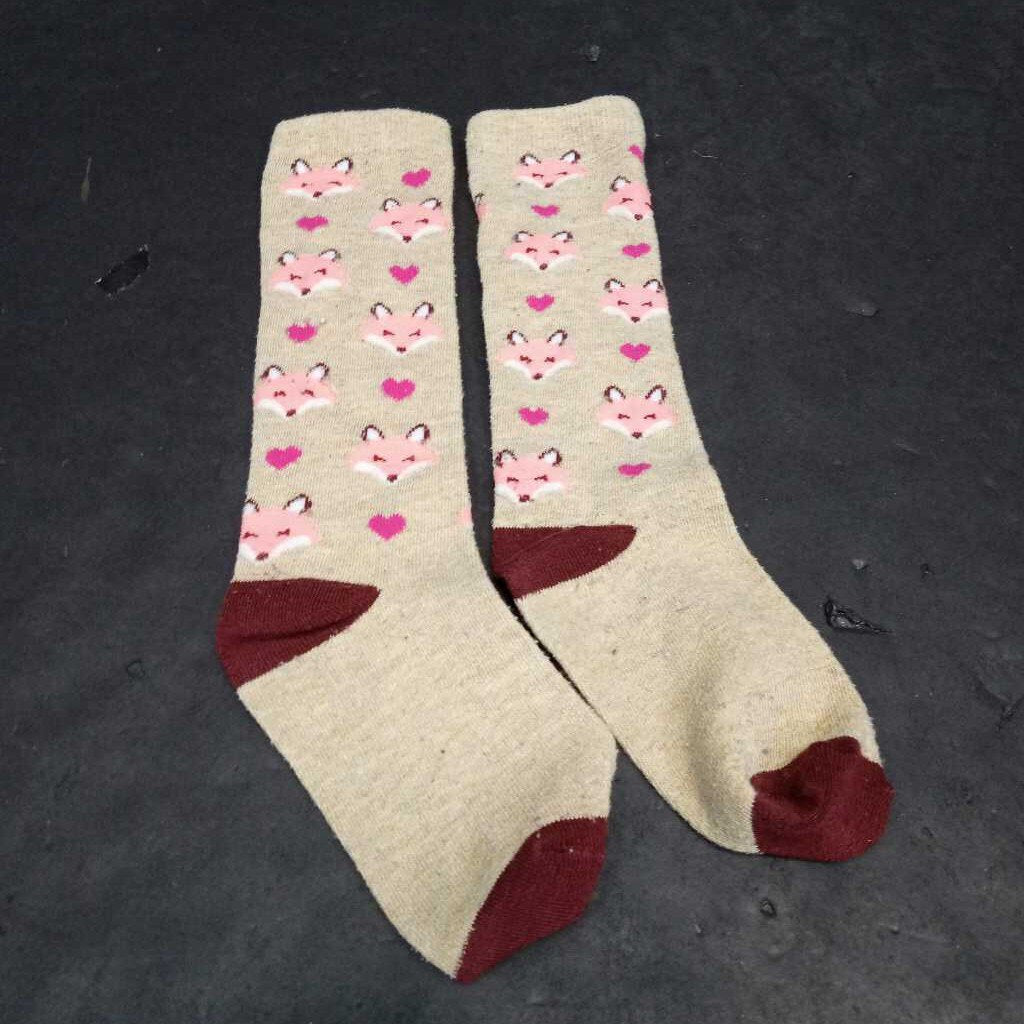 Girls Fox Socks