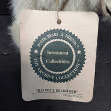 Load image into Gallery viewer, Hayden T. Bearsford Bear Plush
