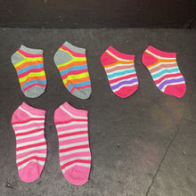 Load image into Gallery viewer, 3pk Girls Striped Socks
