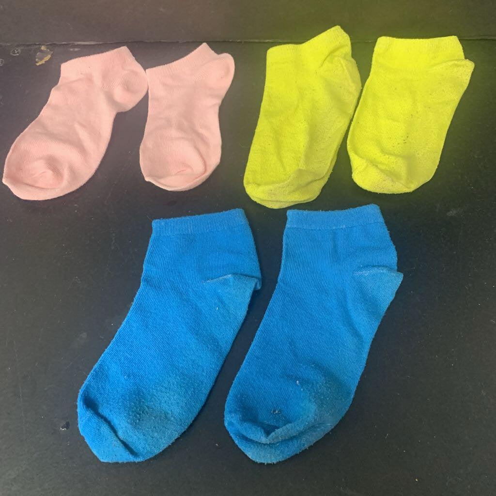 3pk Girls Socks