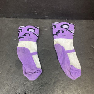 2pk Girls Socks