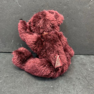 Beargundy the Bear Posable Beanie Baby