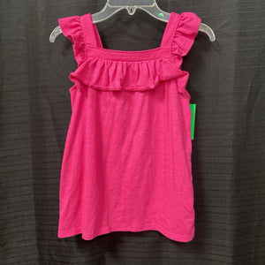 Sleeveless ruffle top