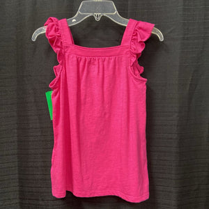 Sleeveless ruffle top