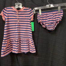 Load image into Gallery viewer, 2pc Striped dress
