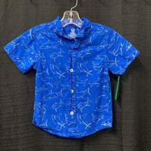Load image into Gallery viewer, sharks button down shirt
