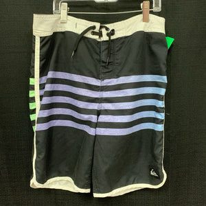 Striped swim shorts