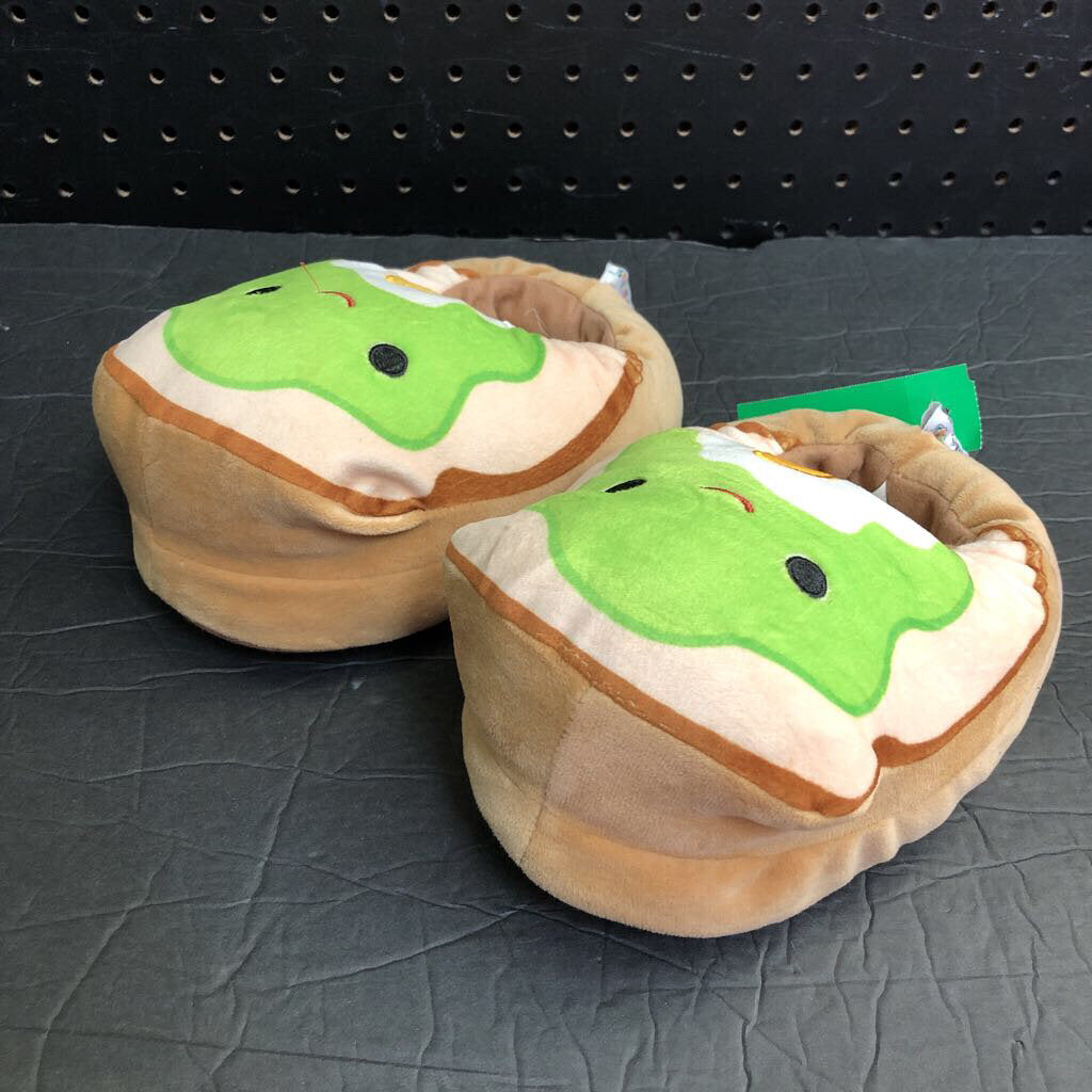 Girls Avocado Toast Slippers