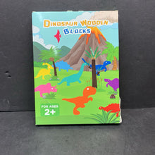 Load image into Gallery viewer, Dinosaur Wooden Blocks (NEW)
