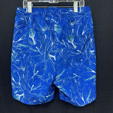 Load image into Gallery viewer, Tropical flower swim shorts
