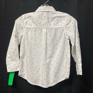 Triangle button down shirt