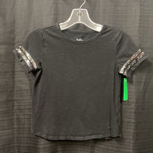 Load image into Gallery viewer, Sequin sleeve top
