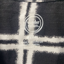 Load image into Gallery viewer, plaid button hem tie top
