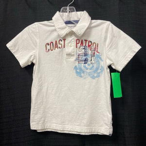 "coast patrol" polo shirt