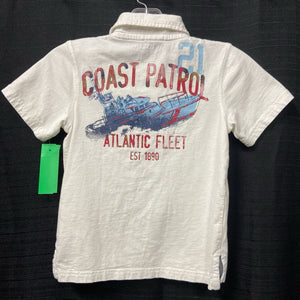 "coast patrol" polo shirt
