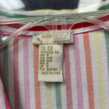 Load image into Gallery viewer, striped hem tie top
