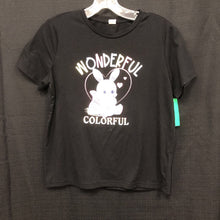 Load image into Gallery viewer, "wonderful, colorful" Easter bunny top
