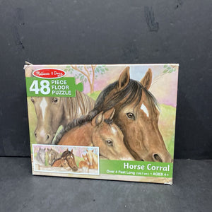 48pc Horse Corral Floor Puzzle