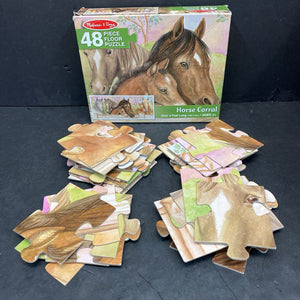48pc Horse Corral Floor Puzzle