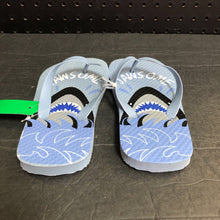 Load image into Gallery viewer, Boys Shark Flip Flops
