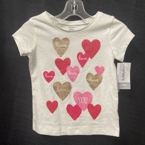 "love you" T-Shirt Top (NEW)