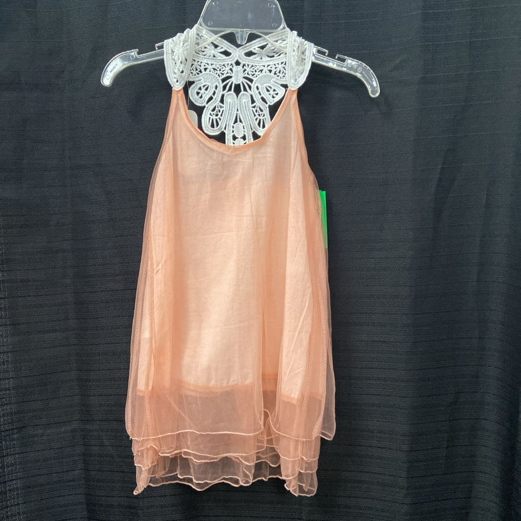 Lace Back Tank Top (NEW)