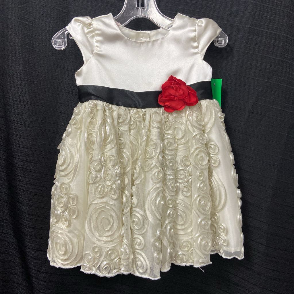 Flower Tulle Skirt Dress
