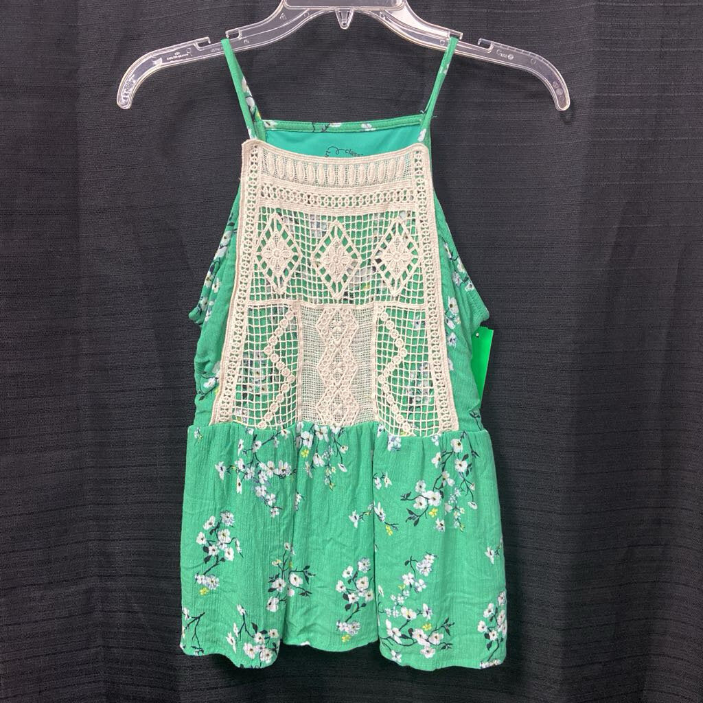 Flower Lace Top