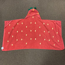 Load image into Gallery viewer, Strawberry Hooded Bath Towel
