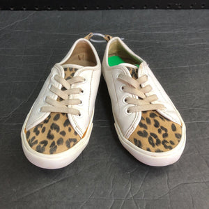Girls Animal Print Sneakers