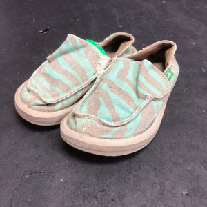 Girls Striped Shoes