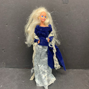 Doll in Sparkly Dress 1976 Vintage Collectible