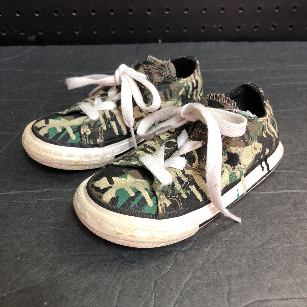 Boys Camo All-Star Sneakers