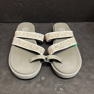 Womens Rhinestone Sandals