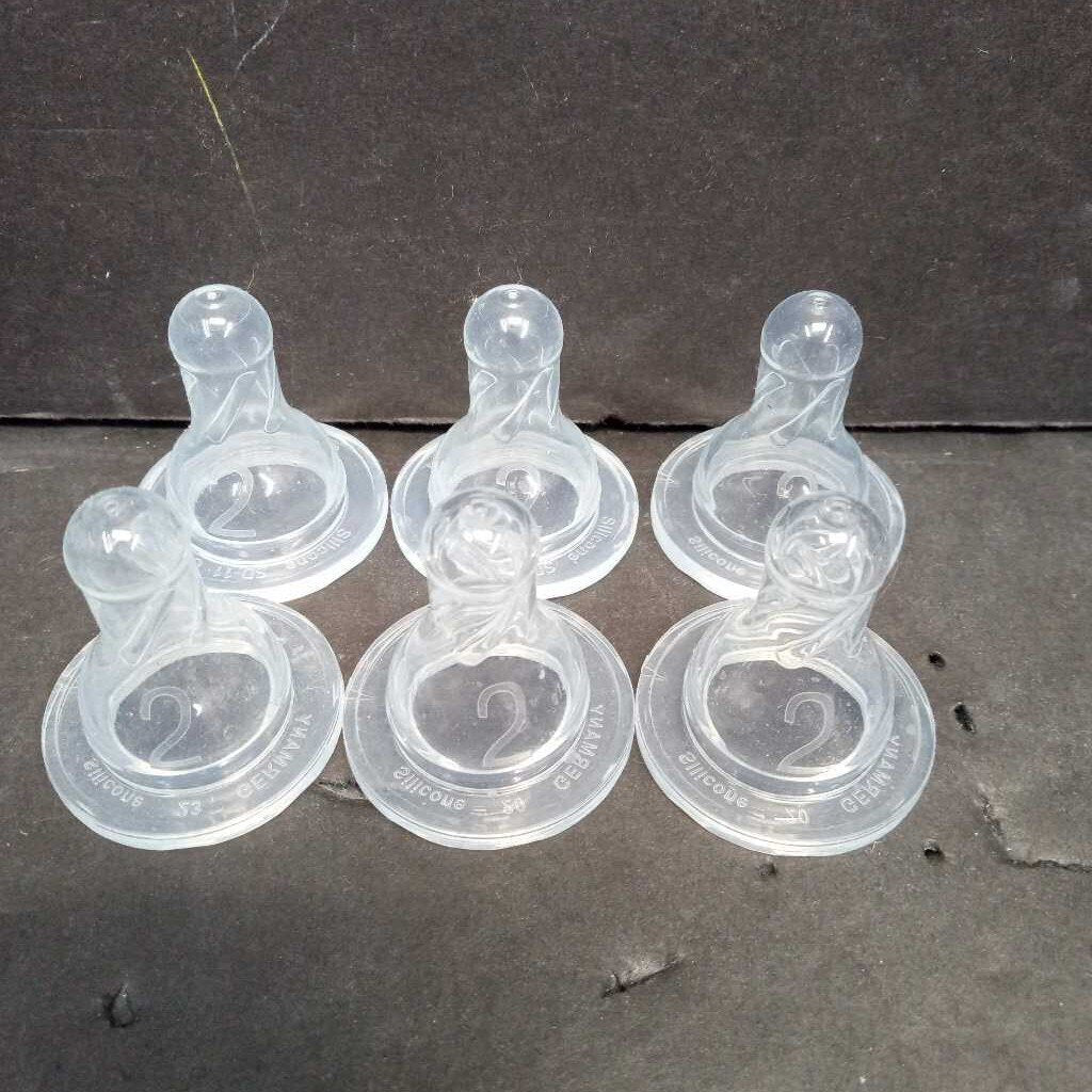 6pk Baby Bottle Nipples