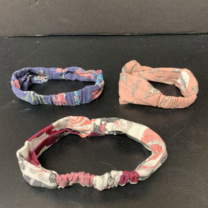 3pk Flower Headbands