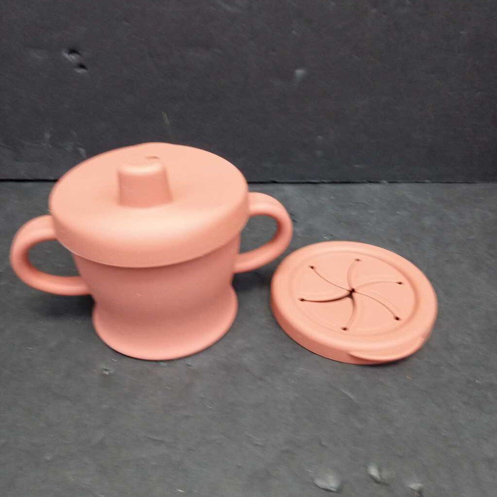 Silicone Sip-N-Snack Cup