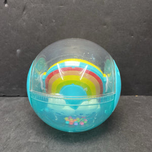 Rainbow Cloud Rattle Ball