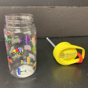 Vehicles Straw Sippy Cup