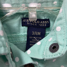 Load image into Gallery viewer, Polka Dot Denim Vest
