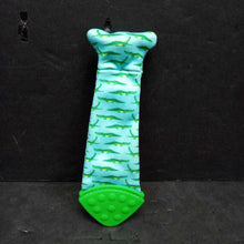 Load image into Gallery viewer, Alligator Tie Crinkly Sensory Teether (Tasty Tie)
