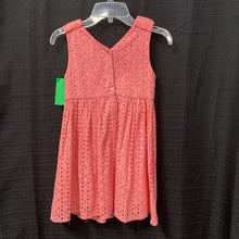 Load image into Gallery viewer, Eyelet Flower Dress
