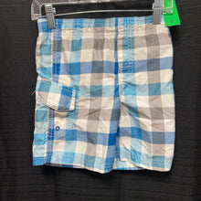 Load image into Gallery viewer, Checkered Swim Trunks
