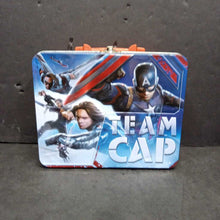 Load image into Gallery viewer, Captain America Civil War Tin Lunch Box
